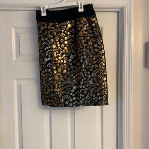 A dressy A-line skirt.